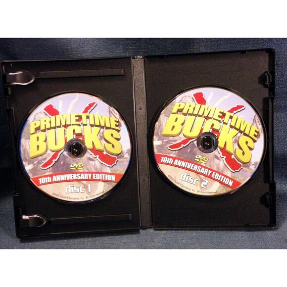"Primetime Bucks X 10th Anniversary" 2 DVD Set - Deer Buck Bow Gun Hunting - Picture 2 of 3